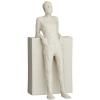 Sculture décoration d'intérieur THE HEDONIST 22 cm, blanc, grès, Kähler