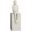 Sculture décoration d'intérieur THE DREAMER 21,5 cm, blanc, grès, Kähler