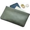Pochette JEAN 18 cm, taupe, cuir Philippi