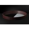 Plateau de service MIRRORED 38 cm, de bar, marron, Liiton