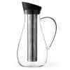 Carafe à thé glacé INFUSION 1,4 l, avec filtre, noir, Viva Scandinavia