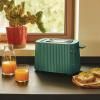 Grille-pain PLISSÉ, 2 tranches, vert, Alessi