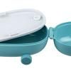Lunchbox SNACKMOBILE, 2 compartiments, bleu, Alessi