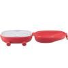 Lunchbox SNACKMOBILE, 2 compartiments, rouge, Alessi