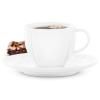 Tasse à café avec soucoupe GRAND CRU SOFT 280 ml, blanc, Rosendahl