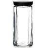 Bocal de rangement GRAND CRU 1,5 l, noir, Rosendahl