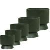 Pot de fleur RECYCLED 30 cm, vert foncé, Rosendahl