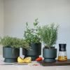 Pot de fleur RECYCLED 30 cm, vert foncé, Rosendahl