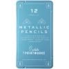Set de crayons de couleur PRINTWORKS METALLIC, 12 pièces, Printworks