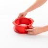 Moule rond 15 cm, rouge, silicone, Lékué