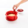 Moule rond 15 cm, rouge, silicone, Lékué