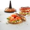 Moule à bagel, set de 6 pc, marron, silicone, Lékué