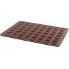 Tapis de cuisson macarons, 40 cm, marron, silicone, Lékué