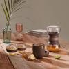 Ensemble de thé CALM THÉ RITUAL, 5 pièces, marron, Lékué