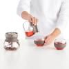 Théière avec infuseur à thé CALM TEA 500 ml, marron, verre, Lékué