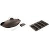 Set de pâtisserie pain et baguette, 3 pcs, marron, Lékué
