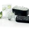 Seau à glaçons ICE BOX avec moules à glaçons, 1,8 l, noir, Lékué