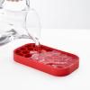 Seau à glaçons ICE BOX avec moules à glaçons, 1,8 l, rouge, Lékué