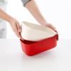 Seau à glaçons ICE BOX avec moules à glaçons, 1,8 l, rouge, Lékué