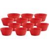 Moule à muffin individuel, set de 12 pc, 75 ml, silicone, rouge, Lékué