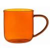 Verre à thé EVA MINIMA 400 ml, orange, verre, Viva Scandinavia