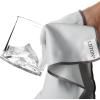 Chiffon de polissage 31 x 50 cm, set de 2 pc, gris, microfibre, Litton
