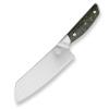 Couteau Santoku SANDVIK GREEN NORTHERN SUN 18,5 cm, Dellinger