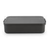 Lunchbox MAKE & TAKE 2 l, gris foncé, Brabantia