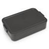 Lunchbox MAKE & TAKE 2 l, gris foncé, Brabantia