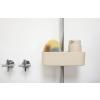 Caddie de douche RENEW beige doux, Brabantia