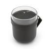 Bocal à repas MAKE & TAKE 600 ml, gris foncé, Brabantia