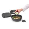 Bol à lunch MAKE & TAKE 1,3 l, gris foncé, Brabantia