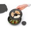 Bol à lunch MAKE & TAKE 1,3 l, gris foncé, Brabantia