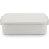 Lunchbox MAKE & TAKE 1,1 l, gris clair, Brabantia
