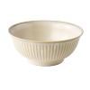 Bol udon RIDGED ALABASTER 18 cm, MIJ