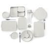 Lunchbox MAKE & TAKE plate, gris clair, Brabantia
