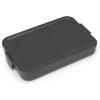 Lunchbox MAKE & TAKE plate, gris foncé, Brabantia