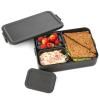 Lunchbox MAKE & TAKE BENTO 2 l, gris foncé, Brabantia
