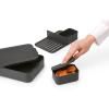 Lunchbox MAKE & TAKE BENTO 2 l, gris foncé, Brabantia