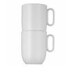 Tasse à café BARISTA 380 ml, set de 2 pc, blanc, porcelaine, WMF