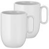 Tasse à café BARISTA 380 ml, set de 2 pc, blanc, porcelaine, WMF