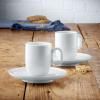 Tasse à espresso avec soucoupe BARISTA, set de 2 pc, blanc, WMF
