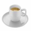 Tasse à espresso avec soucoupe BARISTA, set de 2 pc, blanc, WMF