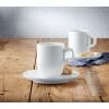 Tasse à café avec soucoupe BARISTA, set de 2 pc, blanc, WMF