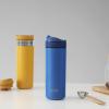 Mug de voyage RECHARGE ANYTIME 460 ml, avec infuseur à thé, bleu roi, Viva Scandinavia