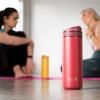 Mug de voyage RECHARGE ANYTIME 460 ml, avec infuseur à thé, framboise, Viva Scandinavia