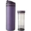 Mug de voyage RECHARGE ANYTIME 460 ml, avec infuseur à thé, raisin, Viva Scandinavia