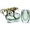 Vase AMARA 15 cm, vert, verre, Philippi