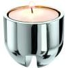 Photophore ARENA 30 cm, pour 4 bougies, avec coupe, argent, Philippi