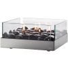 Lampe à huile FIREPLACE 23 cm, argent, Philippi